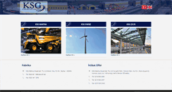 Desktop Screenshot of ksg.com.tr