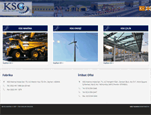 Tablet Screenshot of ksg.com.tr